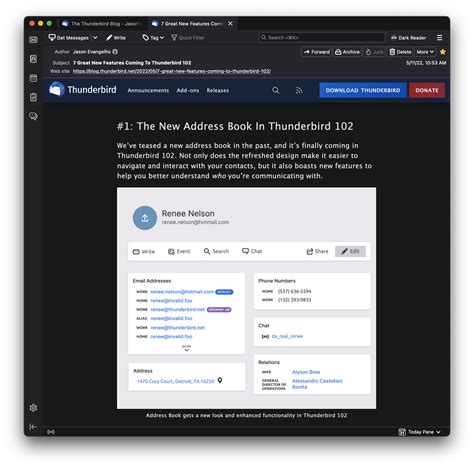 Thunderbird + RSS: How To Bring Your Favorite .